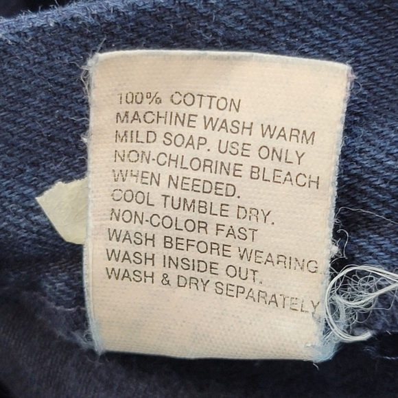 Jordache Dark Blue Wash High Rise Waisted Mom Jeans Tappered Leg Women's Size 12 - Picture 12 of 16